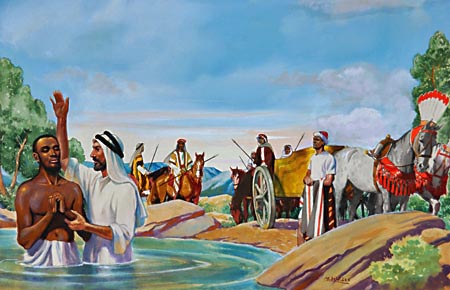 Was Philip transported miraculously after the Ethiopian was baptized? | George's Journal