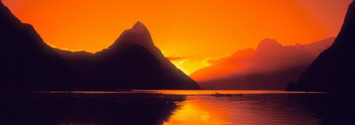Mitre Peak Milford Sound New Zealand