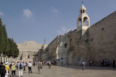 Birth place of Jesus in Bethlehem