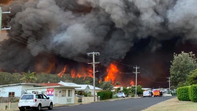 Last night there were 26 emergency-level fires burning across NSW and Victoria