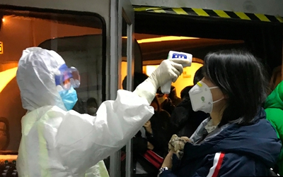 Thermal screening during the COVID-19 coronavirus pandemic