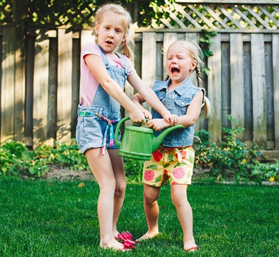 Sibling conflict in a word where disagreements can lead to conflict, strife and violence