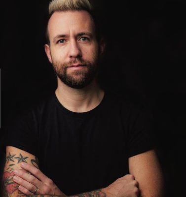 Jonathan Steingard, the lead singer for Hawk Nelson, a US Christian band