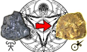 Alchemists believed that lead could be transformed into gold
