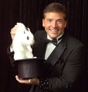 The naturalistic explanation of the universe is like pulling a rabbit out of a hat - except there is no magician and no hat!