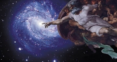 Creation of the cosmos according to the Bible