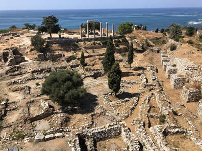Roman ruins at Tyre in Lebanon