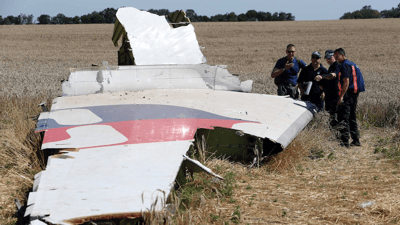 On 17 July 2014, flight MH17 was shot down while flying over eastern Ukraine