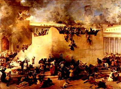 Destruction of the second Jewish temple in AD 70