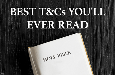 The best terms and conditions you have ever read