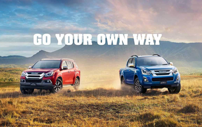 Isuzu: "Go your own way" advertizement