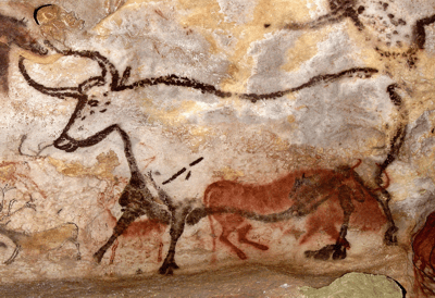 Neanderthal cave painting