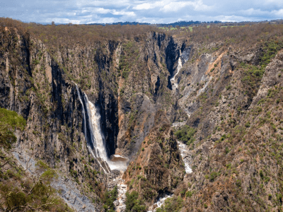 Wollomombi Falls near Armidale in NSW, Australia