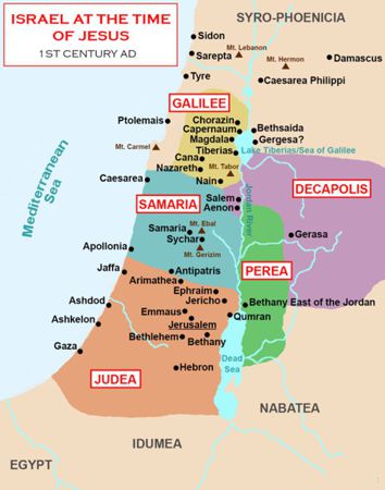 Jesus did most of His ministry in Galilee