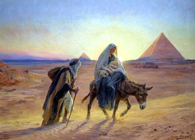 Like the Israelites, Jesus moved to Egypt after it was unsafe in Palestine