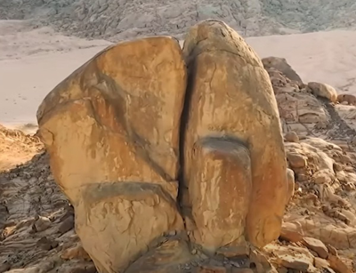 The rock at Horeb, Exodus 17:6