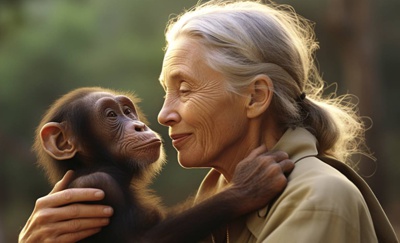 Jane Goddall, 1934-2025